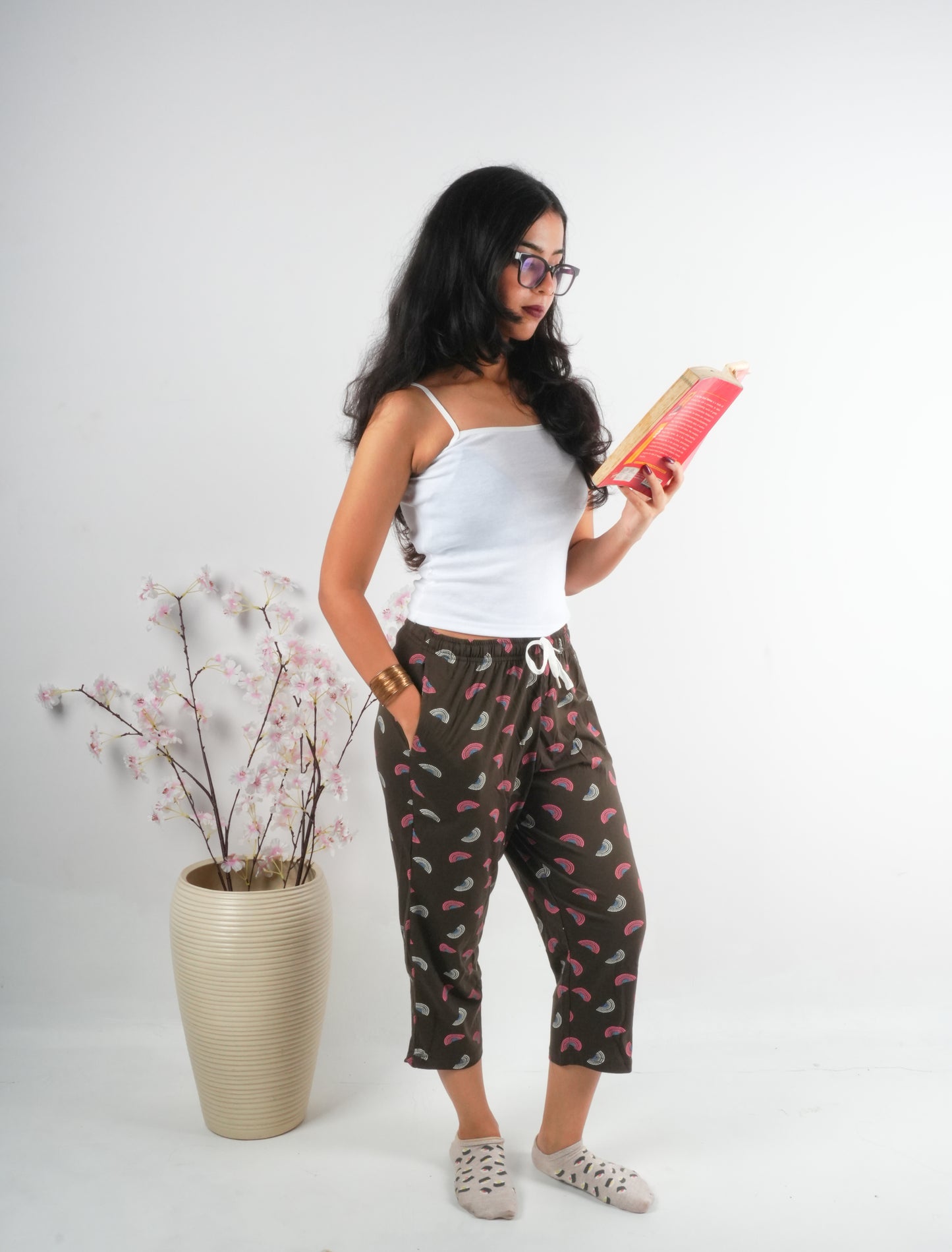 Printed Capri : 3046
