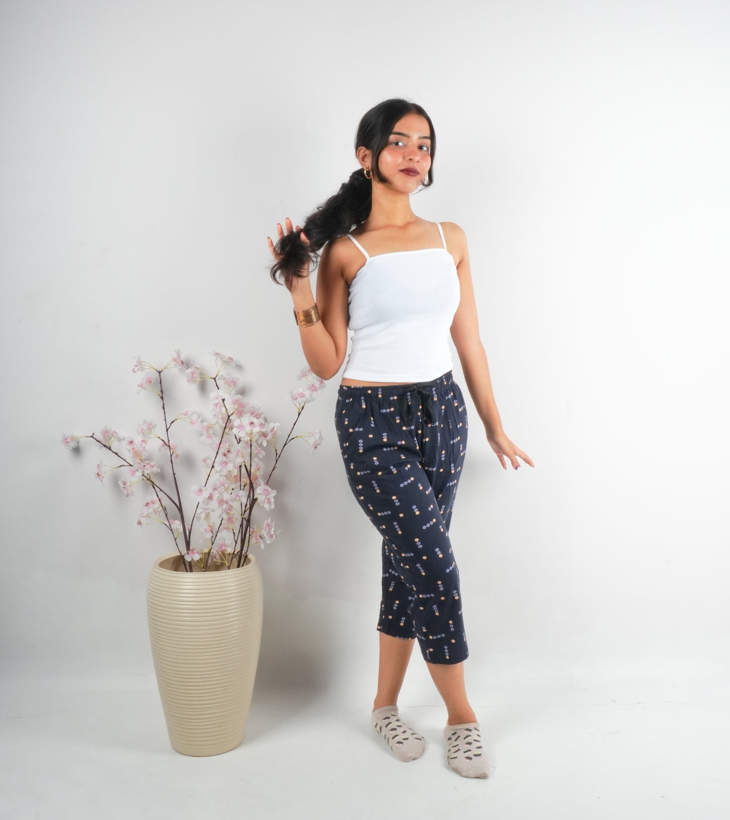 Printed Capri : 3069