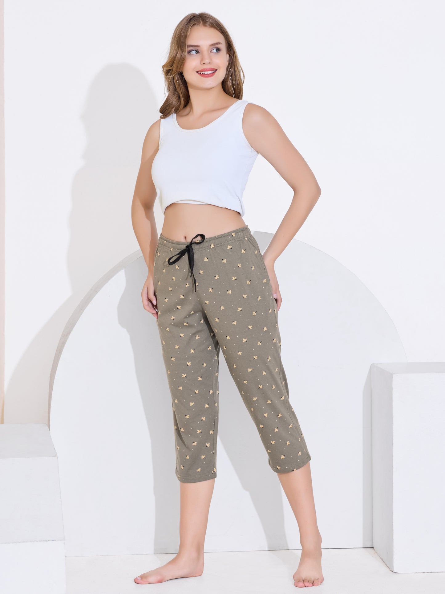 Printed Capri : 3070