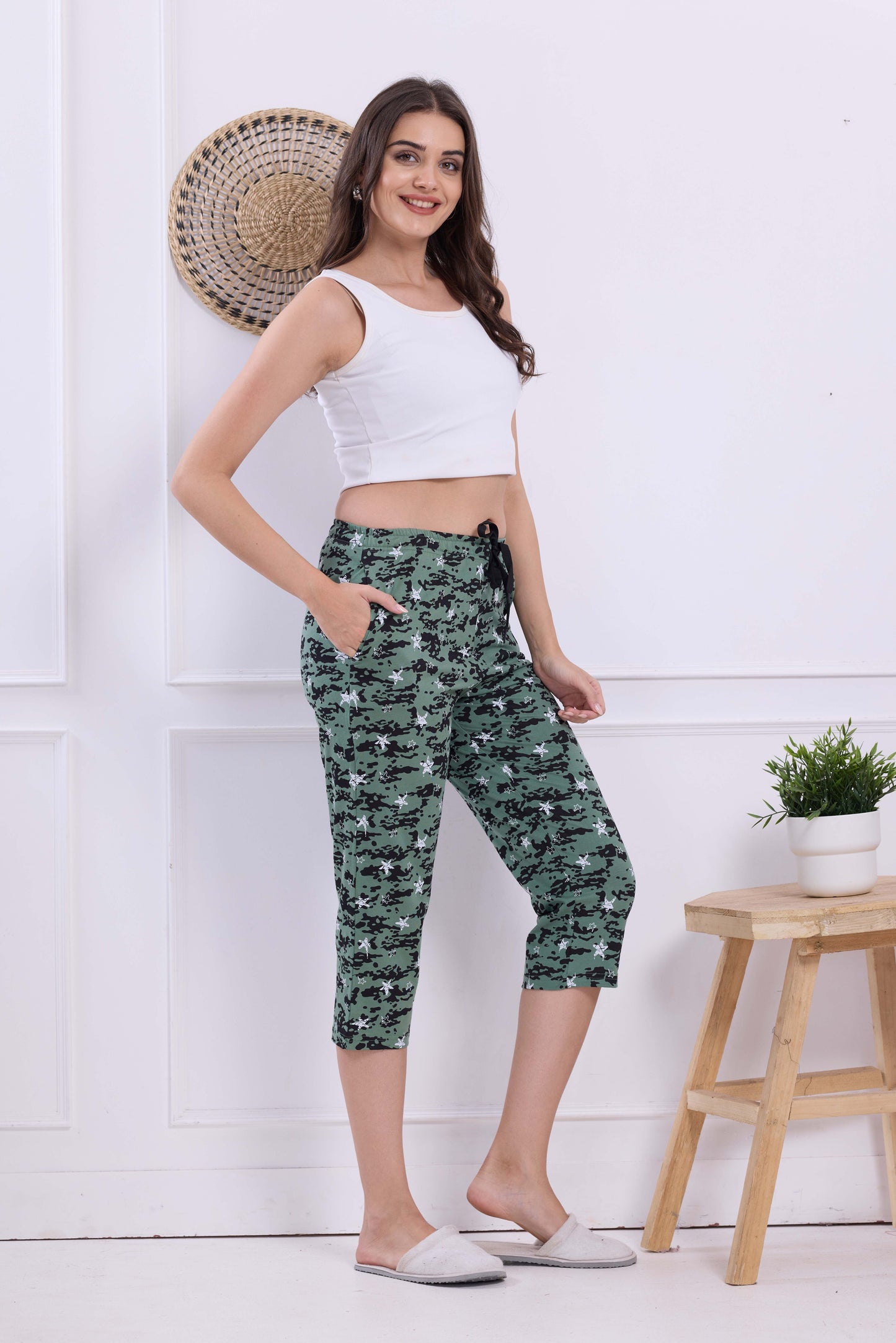 Printed Capri : 3061