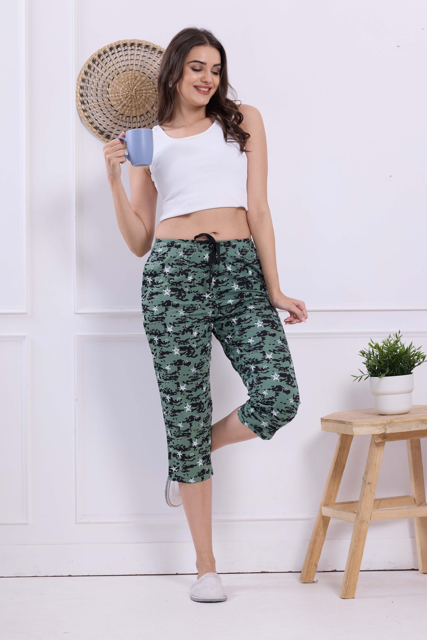Printed Capri : 3061