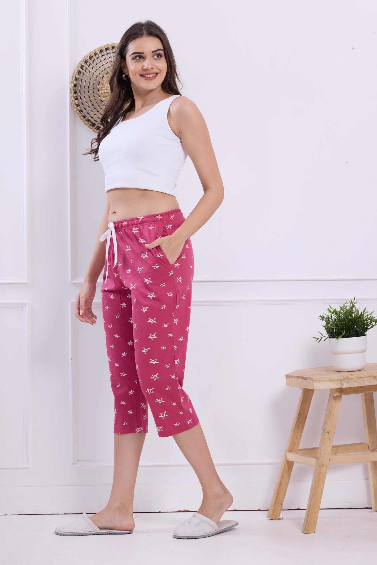 Printed Capri : 3065