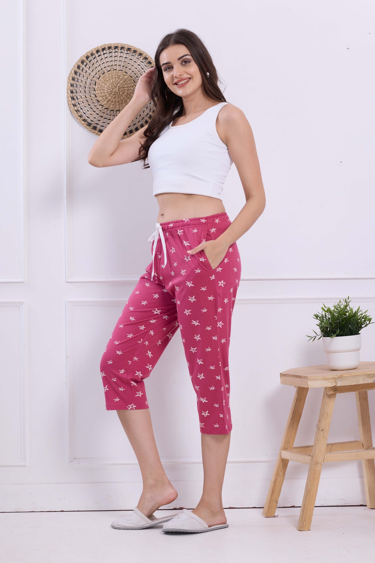 Printed Capri : 3065