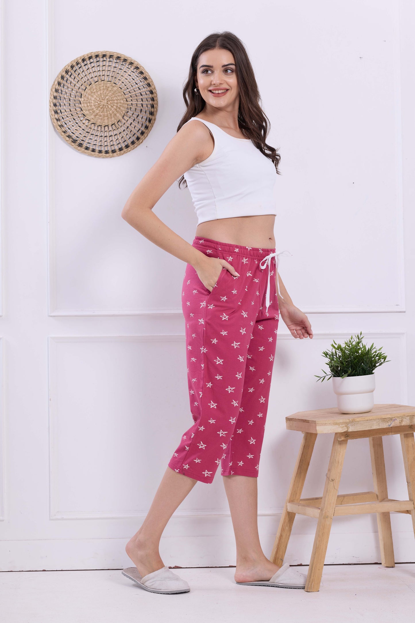 Printed Capri : 3065