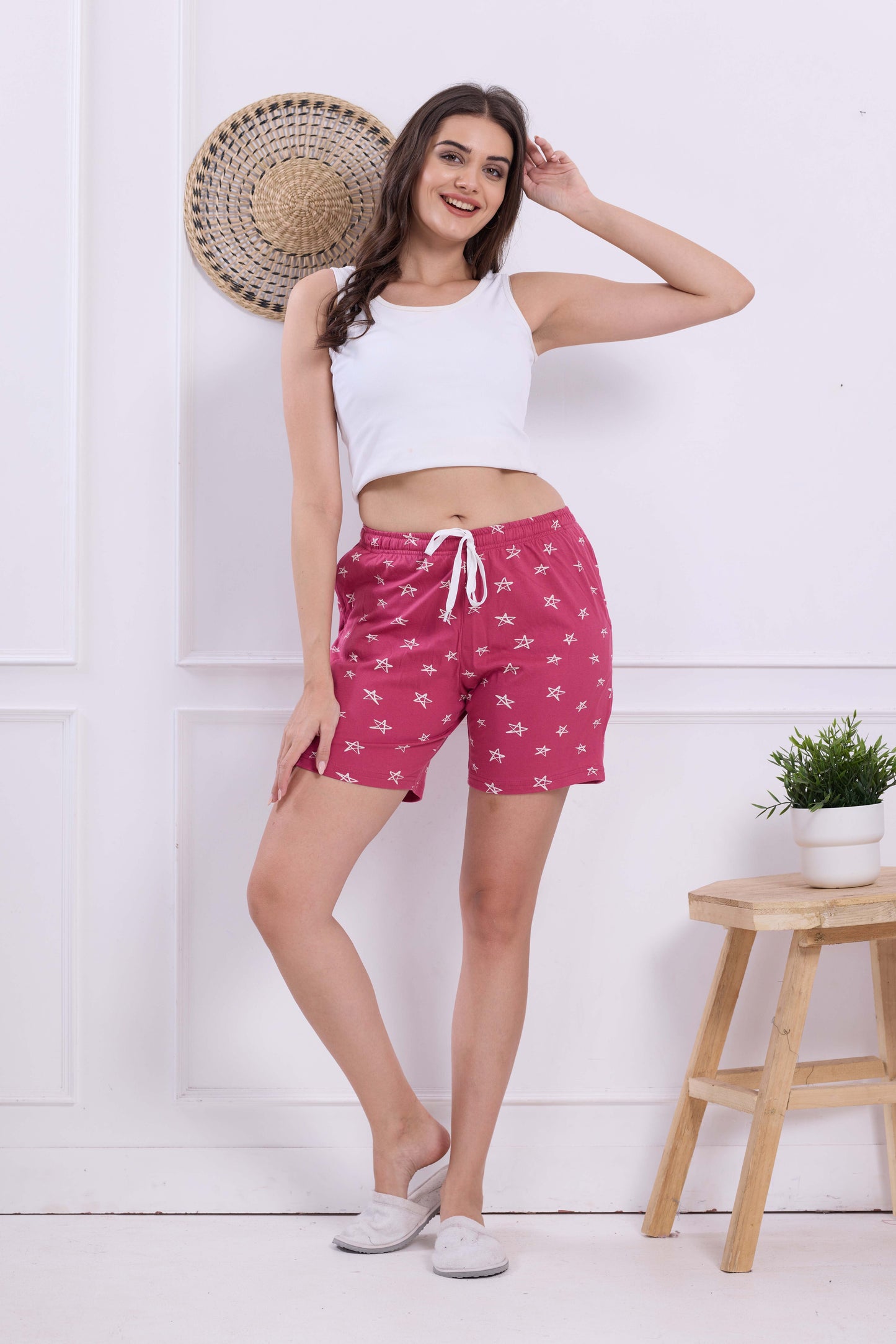 Printed Shorts: 4065