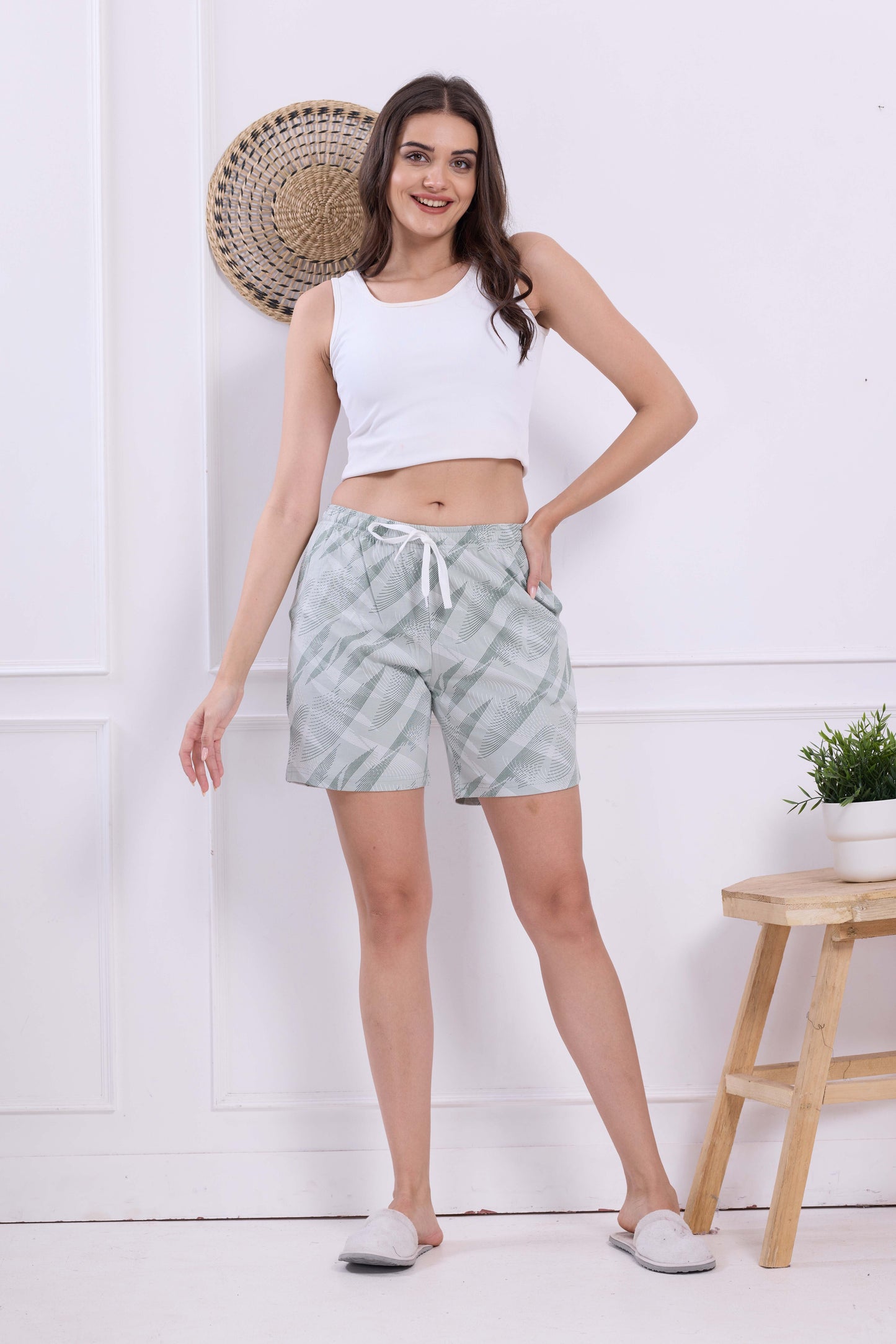 Printed Shorts: 4064