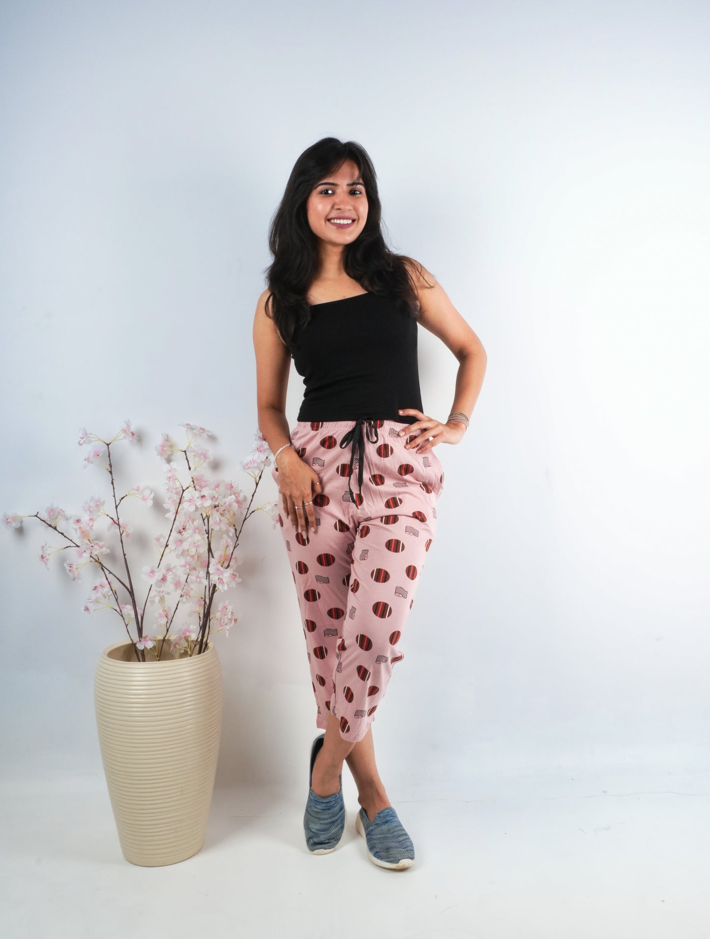 Printed Capri : 3044