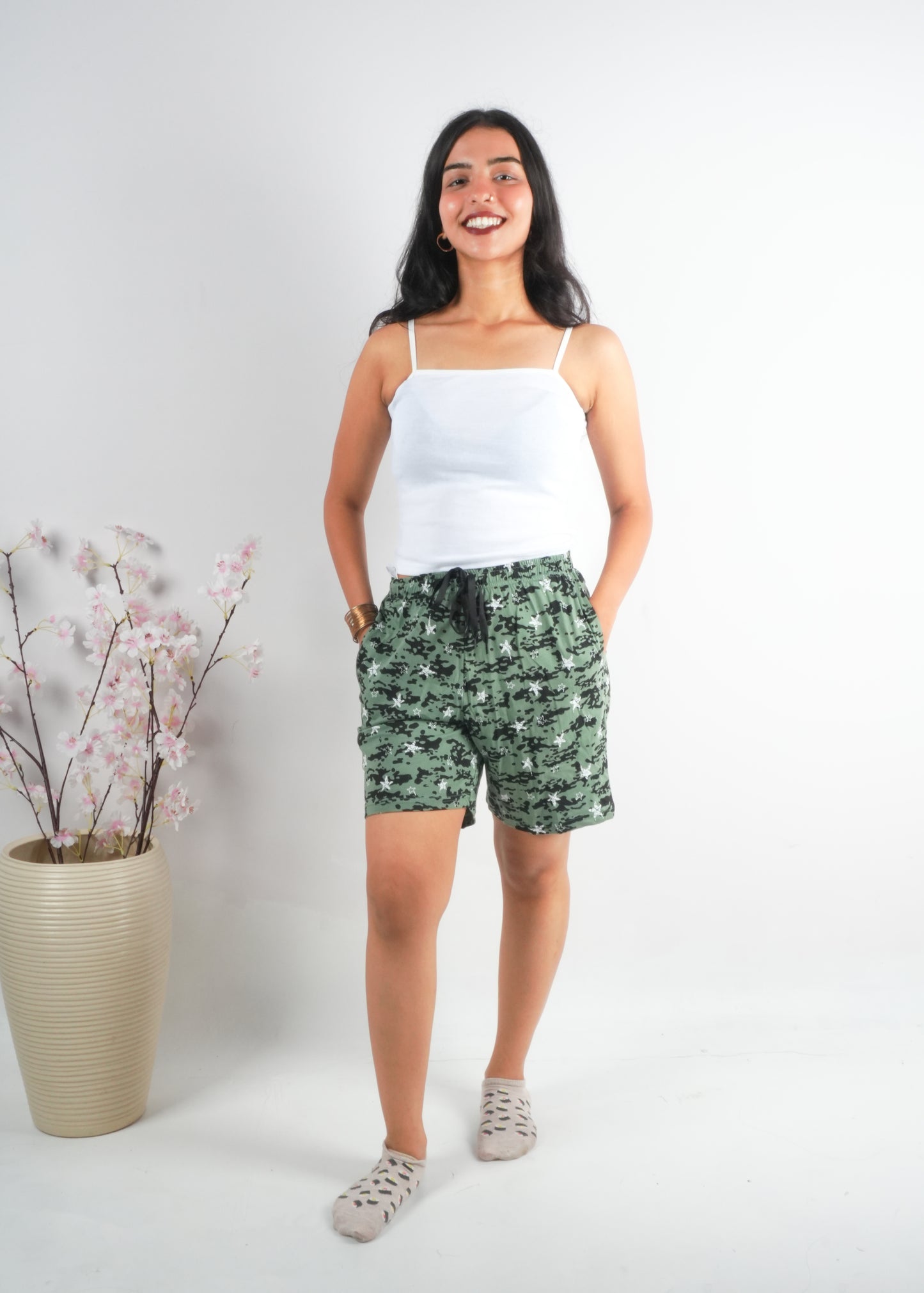 Printed Shorts: 4061