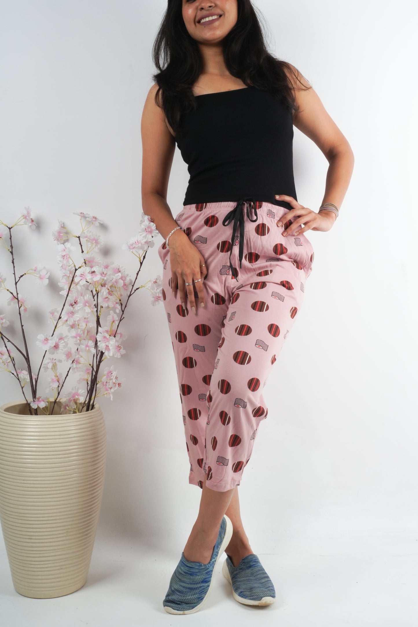 Printed Capri : 3044