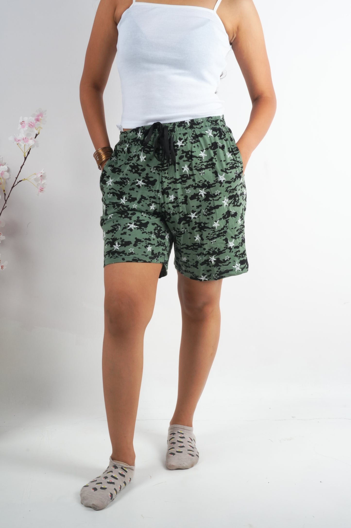 Printed Shorts: 4061