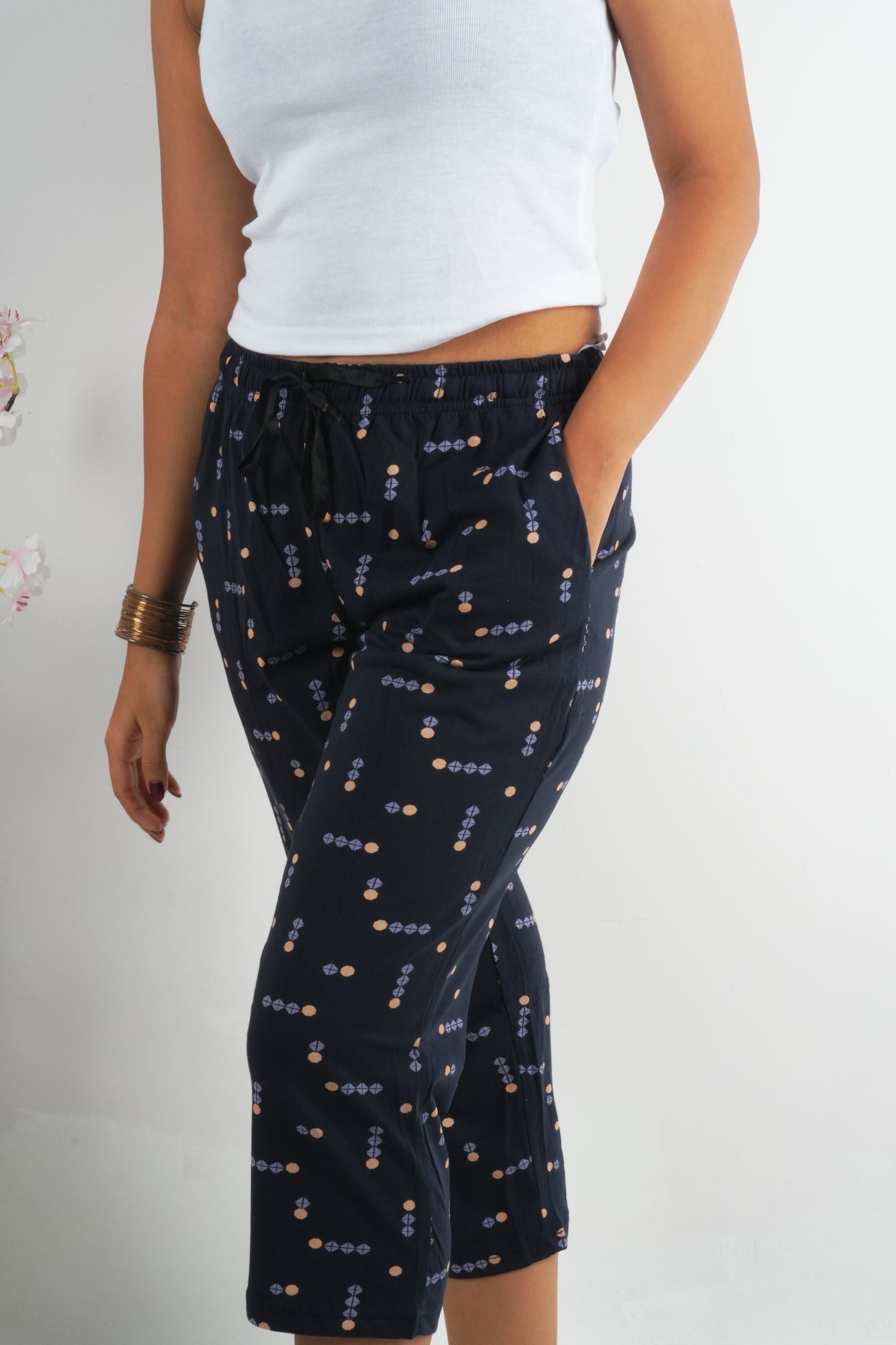 Printed Capri : 3069
