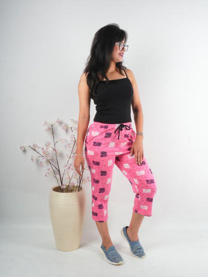 Printed Capri : 3036