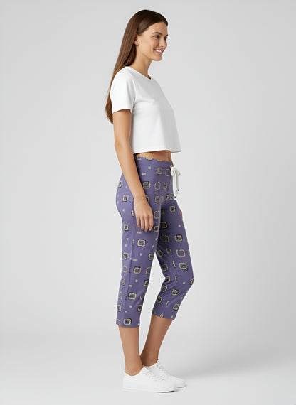Printed Capri : 3076