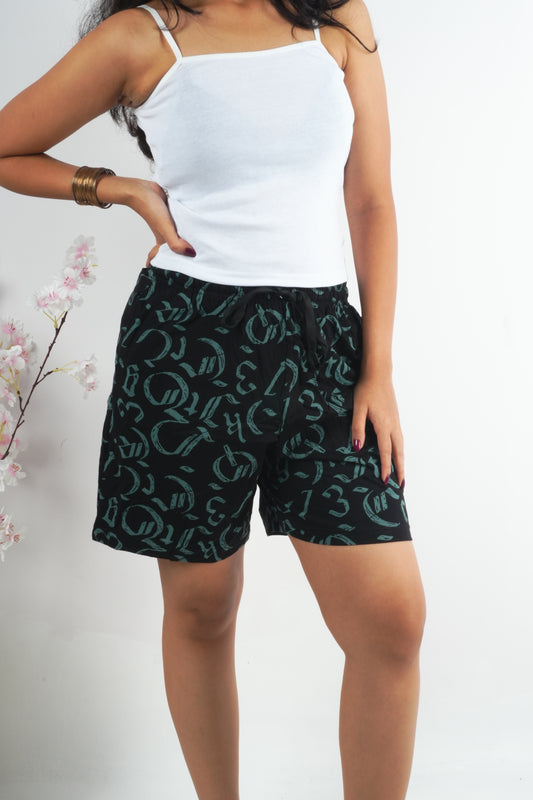 Printed Shorts: 4066