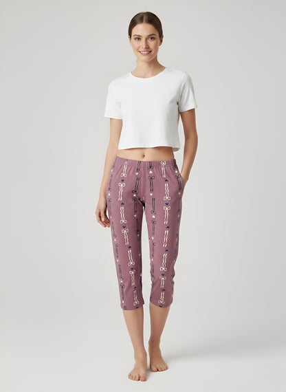 Printed Capri : 3077